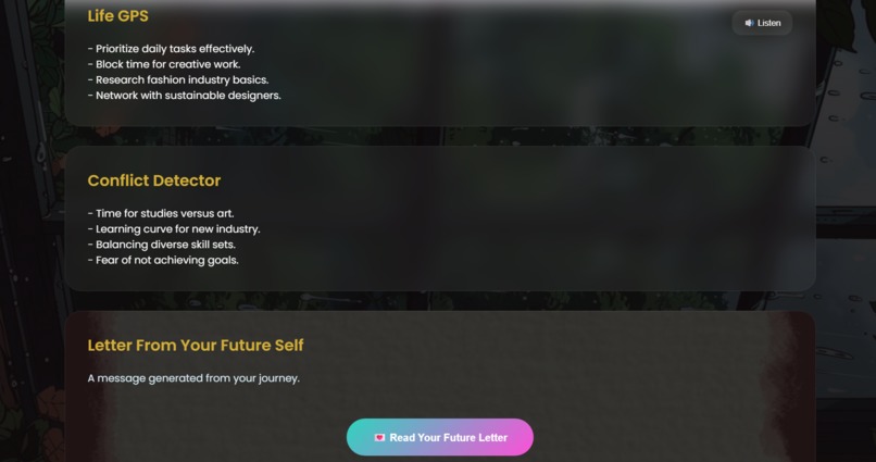 Vantage – Decision Intelligence for Life Paths – screenshot 8