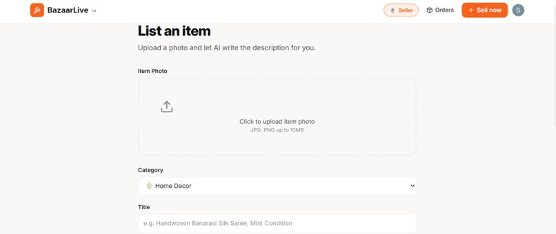 BazaarLive – screenshot 5