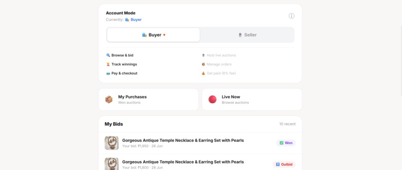 BazaarLive – screenshot 3