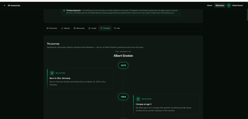 ECHO AI - A Digital Memory Layer for Humanity – screenshot 4