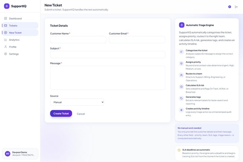 SupportIQ – screenshot 6