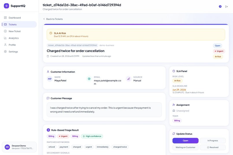 SupportIQ – screenshot 7