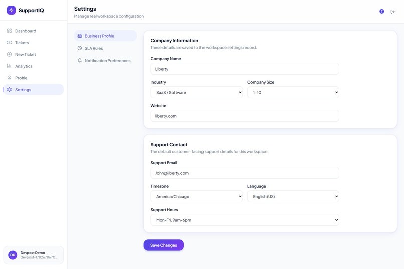 SupportIQ – screenshot 9