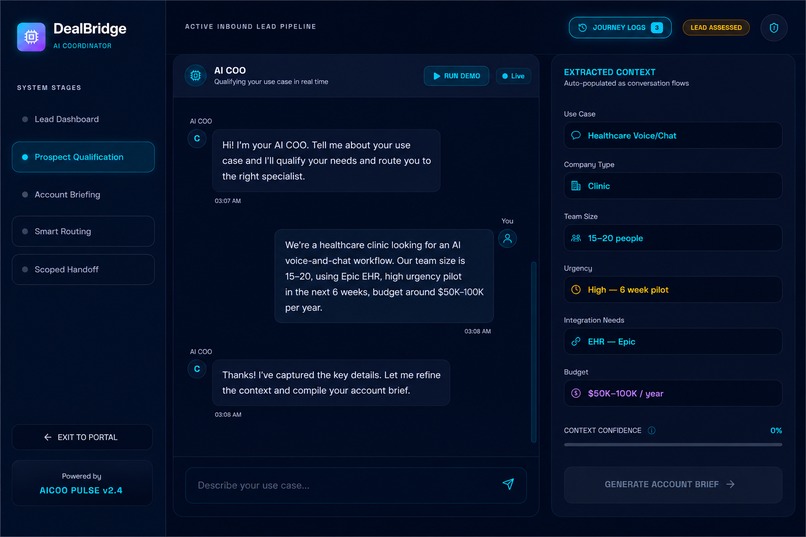 DealBridge AI – screenshot 4