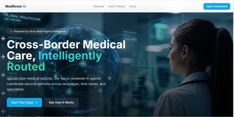 MedRoute AI  – screenshot 1