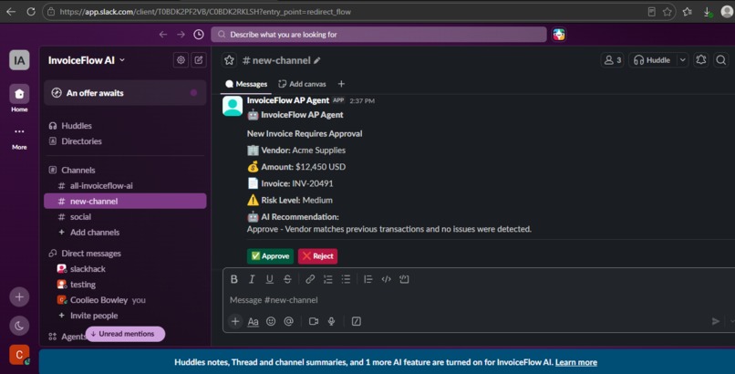 InvoiceFlow AI  – screenshot 8