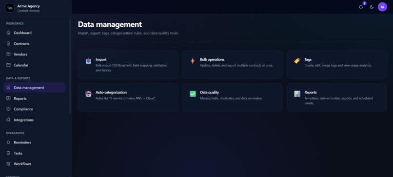 RenewalRadar – screenshot 4