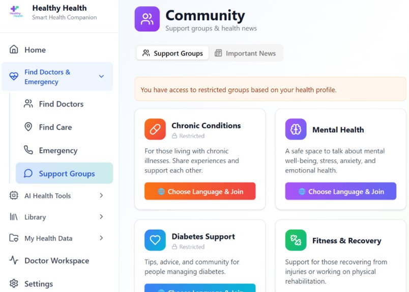 healthy health – screenshot 6