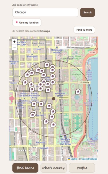 Coffee Compass – screenshot 2