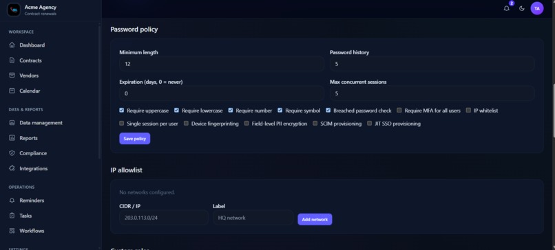 RenewalRadar – screenshot 14