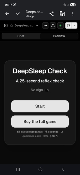 LongevityGreenLight – screenshot 1