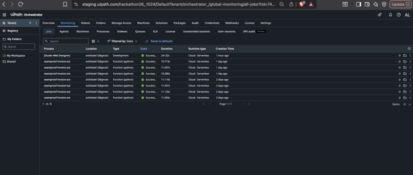 SeamProof — the release gate for agentic processes – screenshot 5