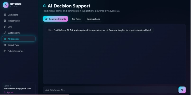 CitySense AI – screenshot 6