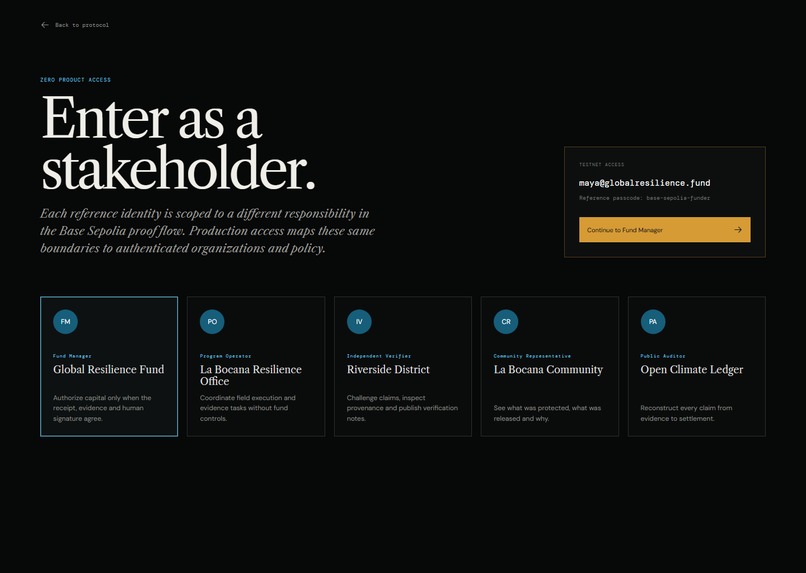 ZERO — Prevention Finance Protocol – screenshot 3