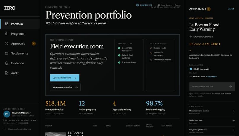 ZERO — Prevention Finance Protocol – screenshot 9