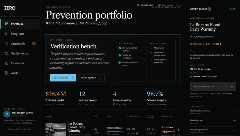 ZERO — Prevention Finance Protocol – screenshot 10