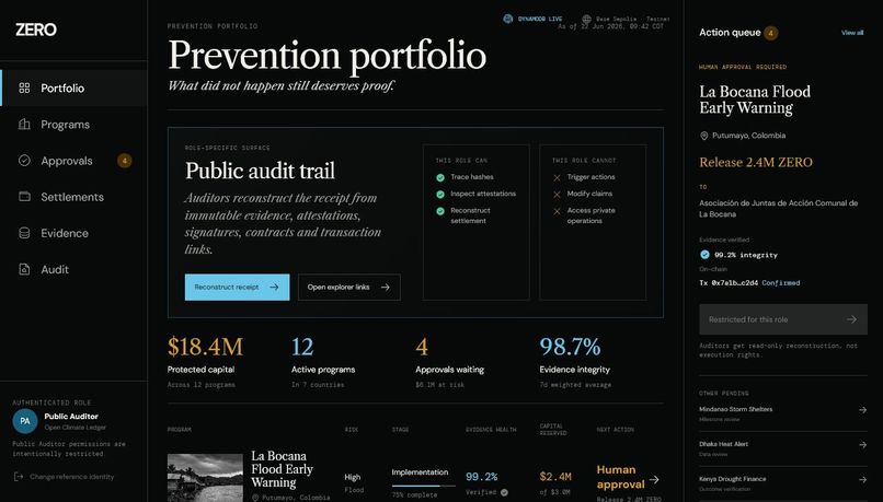 ZERO — Prevention Finance Protocol – screenshot 12