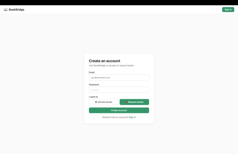 BookBridge – screenshot 3