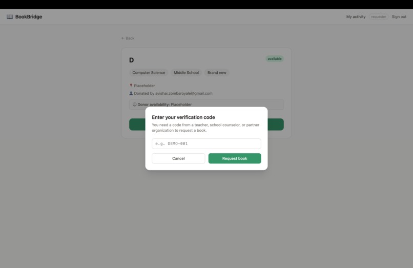 BookBridge – screenshot 5