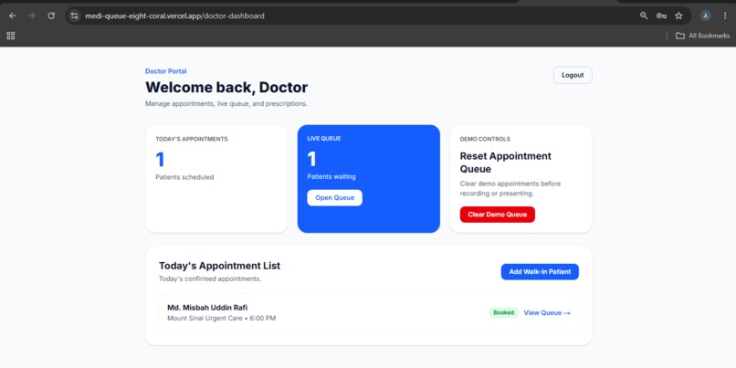 MediQueue – screenshot 5