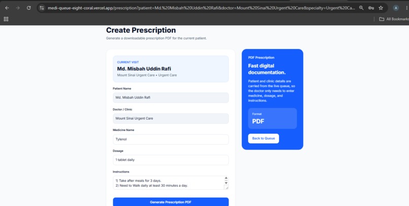 MediQueue – screenshot 7