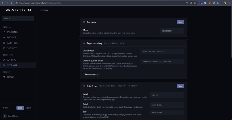 Warden: The AI On-Call Engineer – screenshot 10
