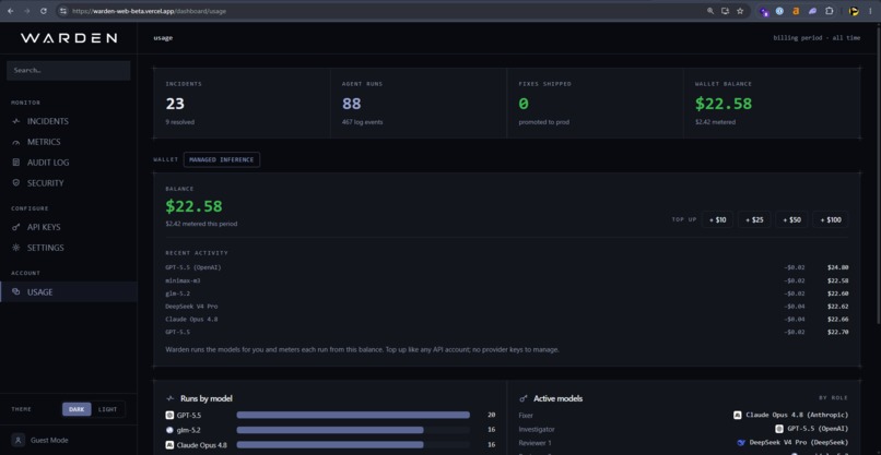 Warden: The AI On-Call Engineer – screenshot 11