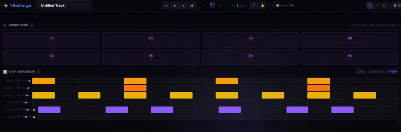 VibeForge – screenshot 4