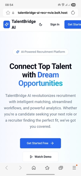 CareerConnect AI – Smart Job & Internship  – screenshot 1