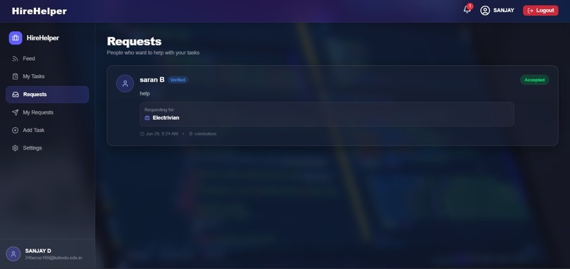 HireHelper – screenshot 6