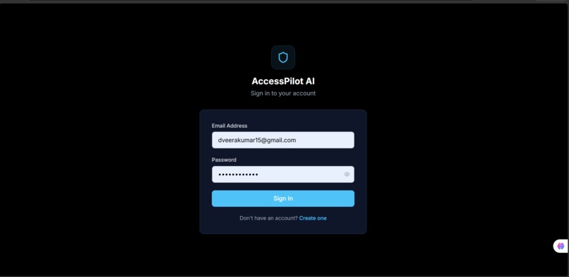 AccessPilot AI – screenshot 1