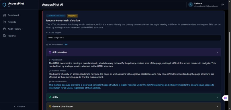 AccessPilot AI – screenshot 9