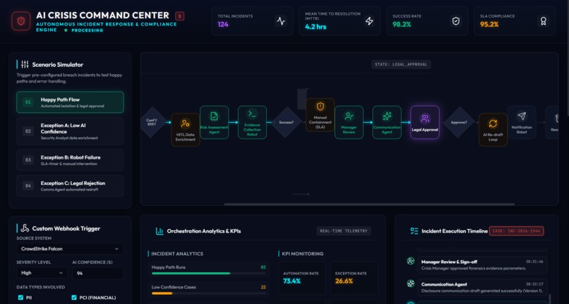 AI Crisis Command Centre – screenshot 2