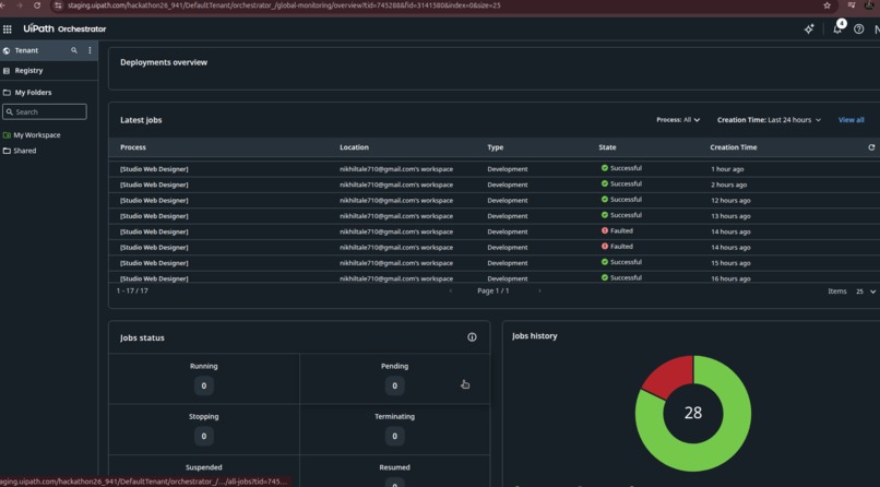 AgentProof QA harness – screenshot 2