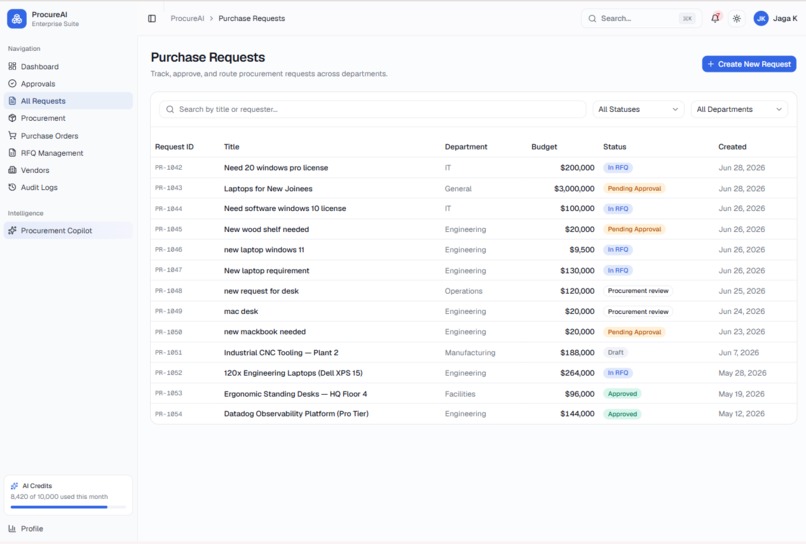 ProcureAI – screenshot 10