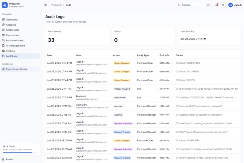 ProcureAI – screenshot 12