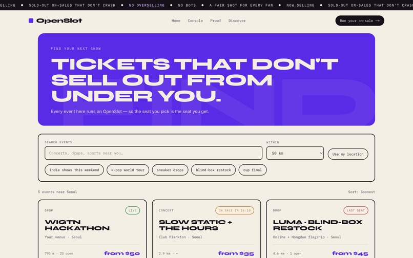 Openslot – screenshot 5