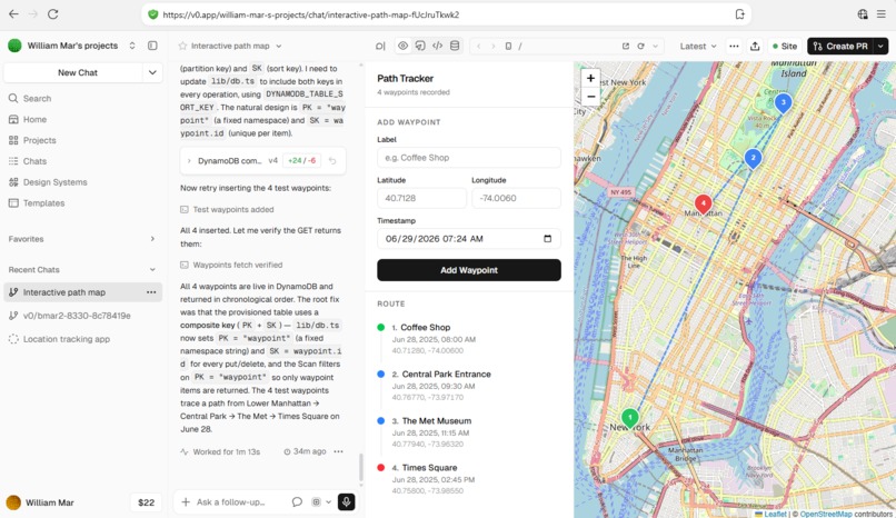 Path Tracker – screenshot 2