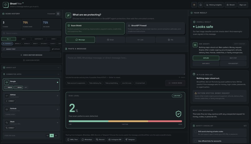 GhostFilter AI – screenshot 6