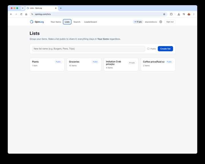 OpinLog – screenshot 4