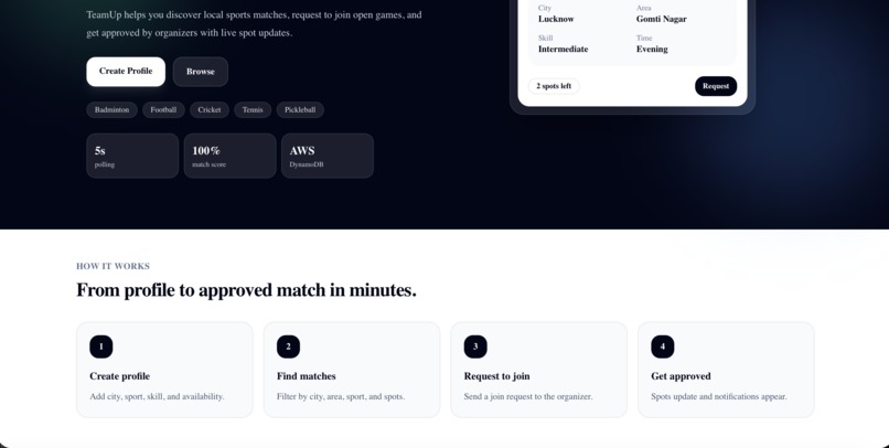 TeamUp – screenshot 3