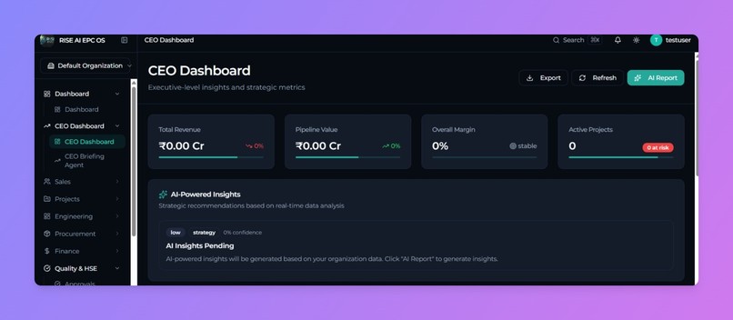 RISE AI - Solar EPC Operating System – screenshot 3