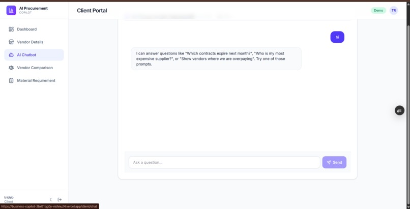 business copilot – screenshot 3