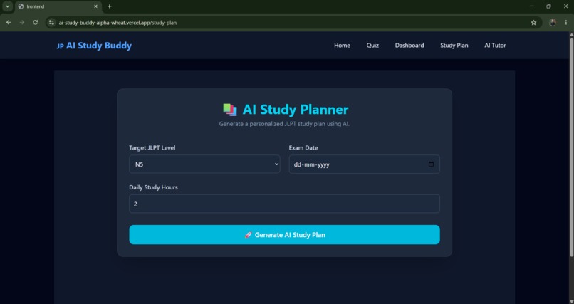 AI Study Buddy for JLPT – screenshot 1