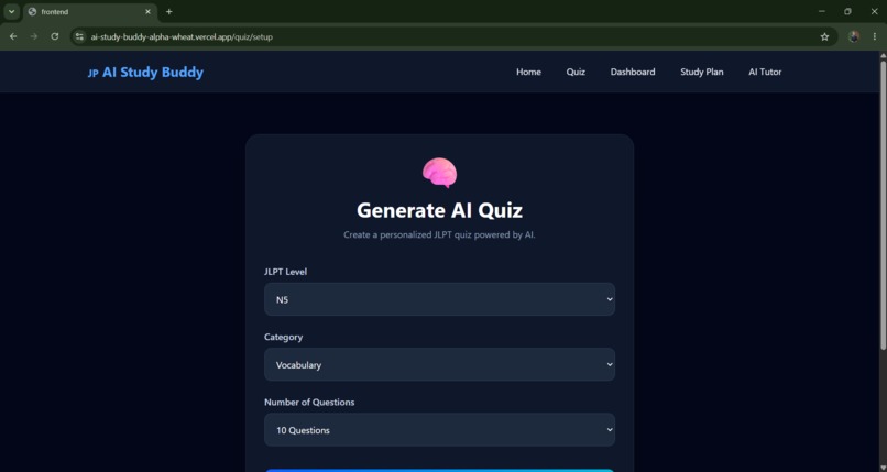 AI Study Buddy for JLPT – screenshot 2