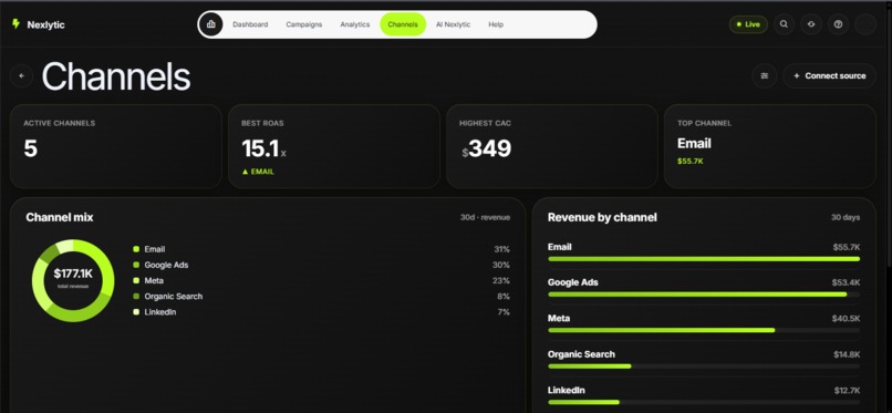 Nexlytic – screenshot 6