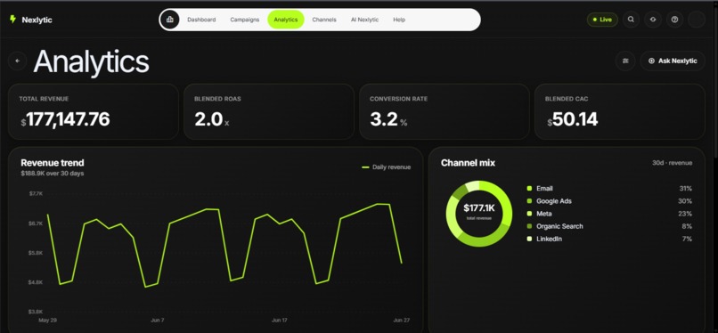 Nexlytic – screenshot 7