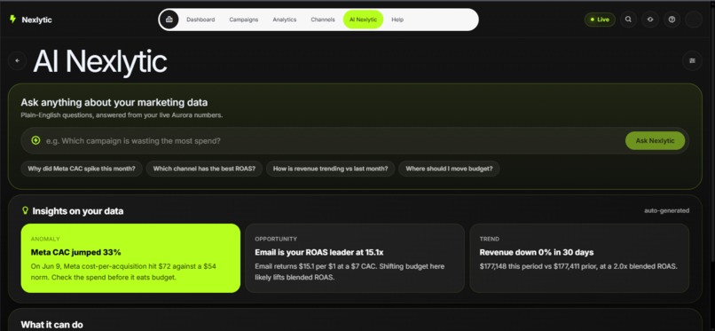 Nexlytic – screenshot 8
