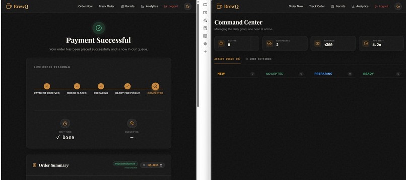 BrewQ: Smart Cafe Ordering & Barista Management Platform – screenshot 14