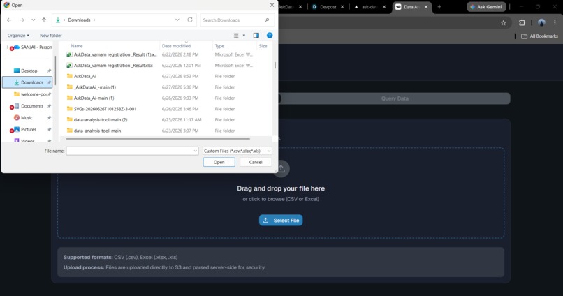 Ask Data Ai – screenshot 3